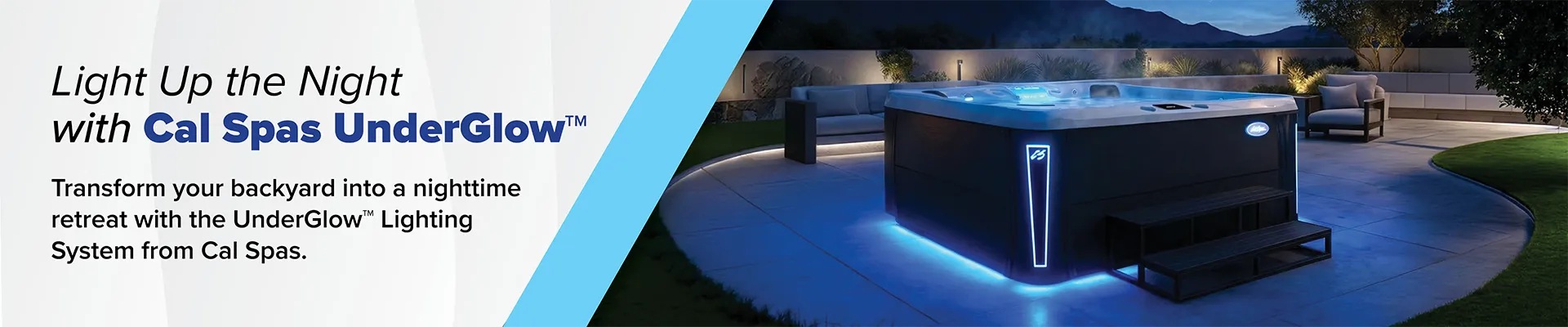 Calspas hot tub being used in a family setting - Burien